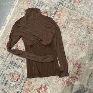 Chocolate brown Joah brown long sleeve